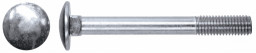 Болт М10*60 мебельный, с полукруглой головкой DIN603