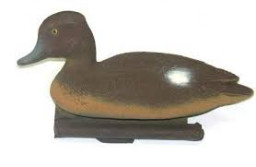 Чучело ГОГОЛЬ утка, пластик