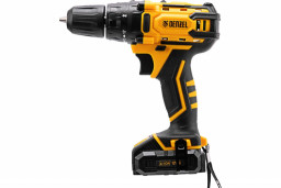 Дрель-шуруповерт аккумуляторная CDL-12-02BM Li-Ion, 12 В 2 акк Denzel
