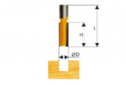 Фреза пазовая прямая ПРОФ ЭНКОР 16*51 мм
