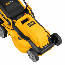 Газонокосилка электрическая GMC-1800, шир. 38см, 1800 Вт, 6 уров., травосб. 35 л Denzel