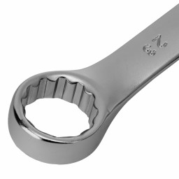 Ключ комбинированный, 23 мм, CrV, матовый хром Stels