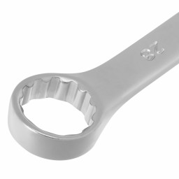 Ключ комбинированный, 28 мм, CrV, матовый хром Stels