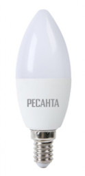 Лампа светодиодная Ресанта LL-R-C37-7W-230-4K-E14 нейтр. свеча