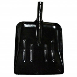 Лопата снеговая рельсовая сталь СНЕЖИНКА 330*370