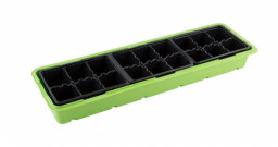 Минипарник 18 ячеек без крышки 3вставки*6ячеек на подоконник