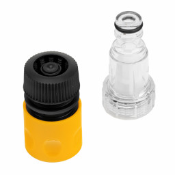 Моечная машина высокого давления АМ-1800, 1800 Вт, 140 бар, 350 л/ч, колесная Сибртех