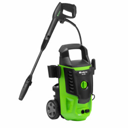 Моечная машина высокого давления АМ-1800, 1800 Вт, 140 бар, 350 л/ч, колесная Сибртех