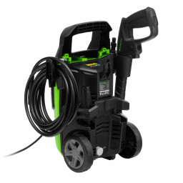 Моечная машина высокого давления АМ-1800, 1800 Вт, 140 бар, 350 л/ч, колесная Сибртех