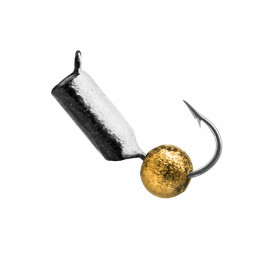 Мормышка вольфрам Столбик 2,5 с фосфором + звездная пыль 363  Premier Fishing (PR-M-363)