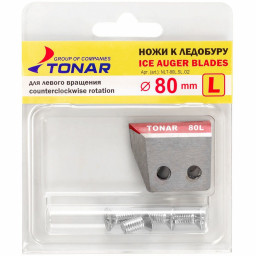 Ножи к ледорубу ТОНАР ЛР-080(L) левое вращение NLT-80L.SL