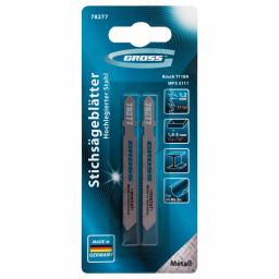 Полотна для электролобзика  по металлу, 2 шт,( 3111-T118A ) Gross