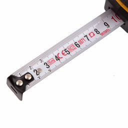 Рулетка 5м х 19мм, двухкомп. корпус, кнопка-пауза Denzel