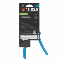 Секатор прямого реза, 190 мм, алюминиевые обрезиненые рукоятки, LUXE Palisad