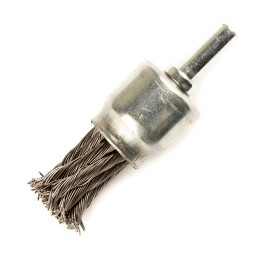Щетка для дрели концевая 25мм REDVERG 