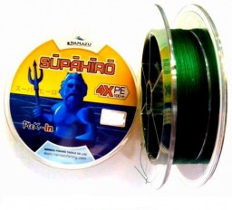 Шнур плетеный Namazu Supahiro d-0,20 цвет в ассортименте