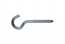 Шуруп-полукольцо 4,0*50 (крюк)