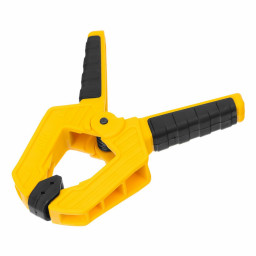 Струбцина клещеобразная усиленная 50 х 35 мм двухкомпонентные рукоятки Denzel