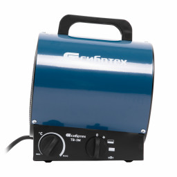 Тепловая пушка ТВ-3М (тепловентилятор) 230 В, 3 режима: вентилятор/1500 Вт /3000 Вт Сибртех