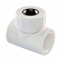 Тройник комбиринованный пп TEBO ВР 20х1/2"