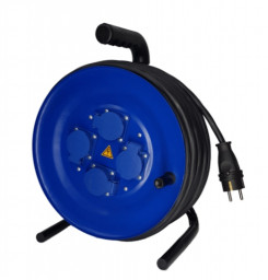 Удлинитель силовой КГ 4000 Вт  30м на металлической катушке IP 44 c/з АТОМ