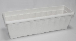 Ящик балконный 11л с дренаж решеткой 705х155х150мм мрамор артА5430тр